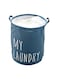 My Printed Laundry Hampers Bag Dark Blue 15.7x19.7inch