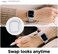Elago Duo for Apple Watch Series 8/7 (45mm), Series 6/SE/5/4 (44mm) cover case - Clear Purple