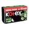 Kotex Natural Maxi Protect Thick Pads 100% Cotton Pad Super Size With Wings 50 Sanitary Pads