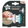 Tommee Tippee Closer To Nature Breast Like Soother 0-6M Multicolour Pack of 2