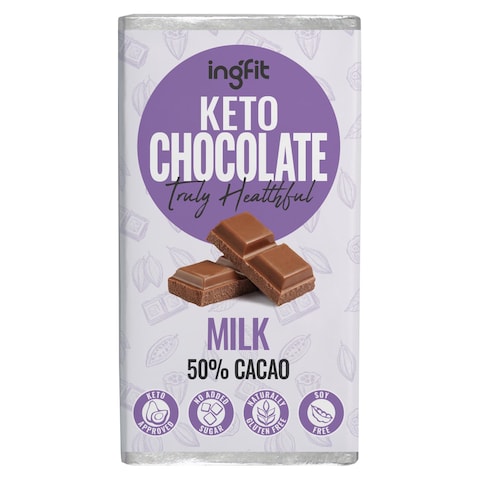 Ingfit Keto Chocolate Milk 50% Cacao 28g