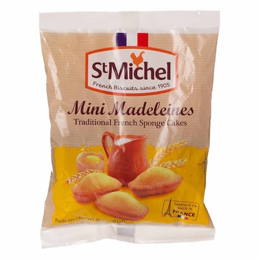 St Michel Mini Madeleines Traditional French Sponge Cakes 85GR