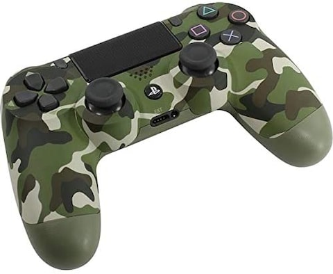 Sony PS4 Dualshock 4 Controller, Green Camouflage (Official Version)