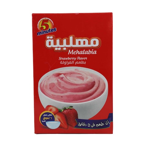 5Min مهلبية بطعم الفراولة - 90 جم