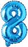 Generic 8 Number Foil Balloon 16-Inch