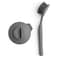 Brabantia Dish Brush With Suction Cup Holder Dark Grey