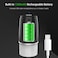 Generic-White USB Rechargeable Drinking Water Pump Electric Auto Water Dispenser Drinking Water Bottle Switch for Kitchen Home Office Outdoors