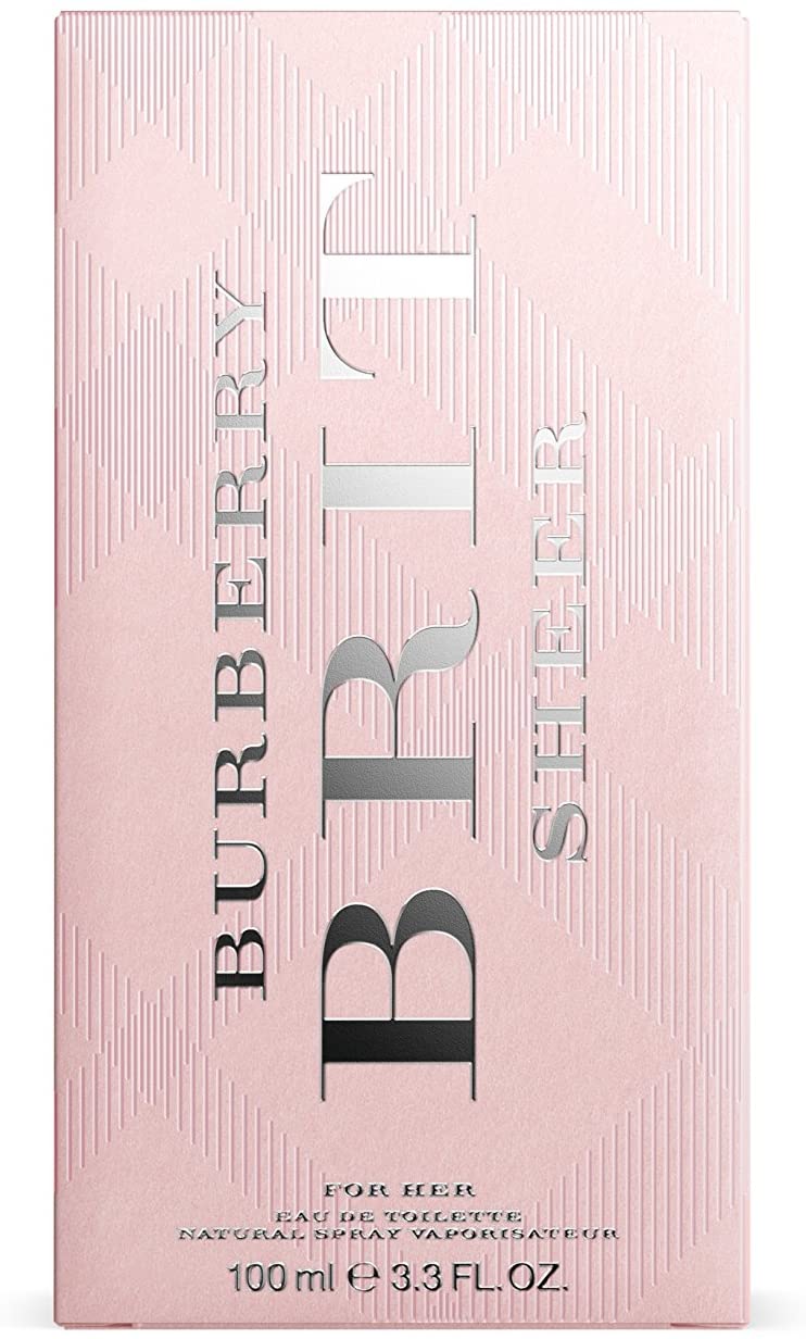 Burberry Brit Sheer Eau De Toilette For Women - 100ml