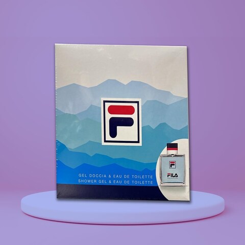 Fila For Men Gift Set 100ml Eau De Toilette + 200ml Shower Gel