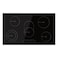 Terim 5 Burner Built-in Electric Ceramic Hob TERBIVC905GB Black 90cm