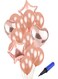 Generic Rose Gold Aluminum Foil Latex Balloons Birthday Wedding Party Decorations With Balloon Pump