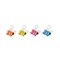 Deli Binder Clip Set Multicolour 25mm 6 PCS