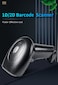 Handheld Barcode Scanner 1D/2D/QR Code Scanner 2.4G Wireless &amp; USB Wired Bar Code Reader Scanner Compatible with Computer system, Scanner for Supermarket Retail Library Logistics Warehouse