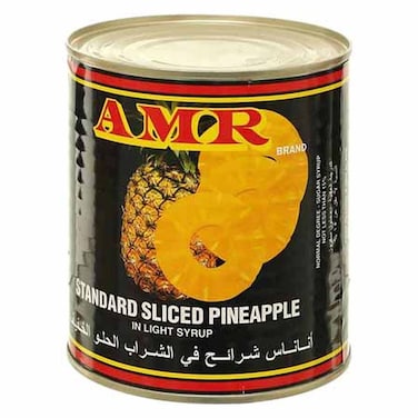 A.M.R Pineapple Slices In Syrup - 825 gram