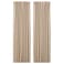 Room Darkening Curtains 1 Pair Beige 145X300 Cm