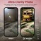 Moxedo Camera Lens Protector, 9H Tempered Glass, Scratch Resistant Aluminum Alloy Frame Camera Cover Screen Protector Compatible for iPhone 12 Pro 6.1 inch (DRESS DEN BLUE)