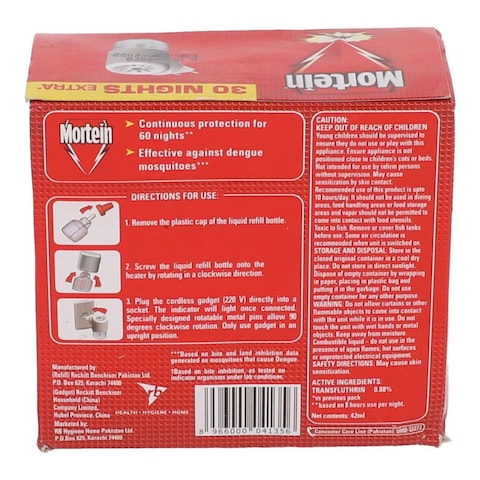 Mortein Mosquito Repellant with FREE Refill