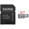 Sandisk Micro SDXC 64GB Ultra Class 10 + SD Adaptor