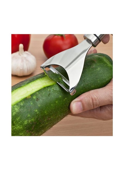 Generic Stainless Steel Peeler Silver 180X65X20mm
