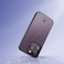 Monocarbon Real Carbon Fiber Case For iPhone 14 Pro Cover [Magsafe Compatible] Military Grade - Matte Purple