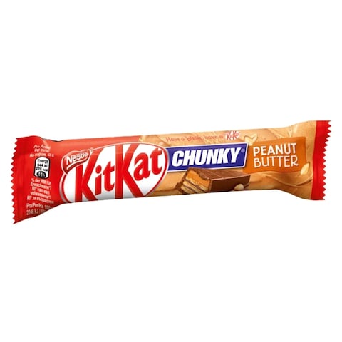 Nestle Kit Kat Chunky Peanut Butter Chocolate Bar 42G