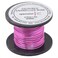 Specialist Crafts  Coloured Enamelled Wire  0.9mm x 8m Pink
