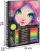 Nebulous Stars Large Colouring Book - Black, Pack Of 1