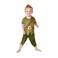 Smiffys Robin Hood Costume for Toddlers- 90 Size- Green/Brown