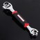 48 in 1 Multi-functional Socket Wrench  Multi-Angle Wrench with 6 Corners  360-Degree Rotating Head Multipurpose 360 Degree Revolving Spanner