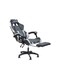 Sulsha Furniture Heavy Duty Steel Highback Racing Style With PU Leather Bucket Seat Headrestl Lumbar Support Steel 5 Star Base Compatible With Esports Chair