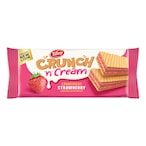 Buy Tiffany Crunch N Cream Crunishest Strawberry Cream Wafer 153g in UAE