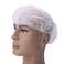 Lavish 100Pcs Non-Woven Fabric Disposable Shower Caps Hair Nets Beauty Salon Spa Head Cover Hats