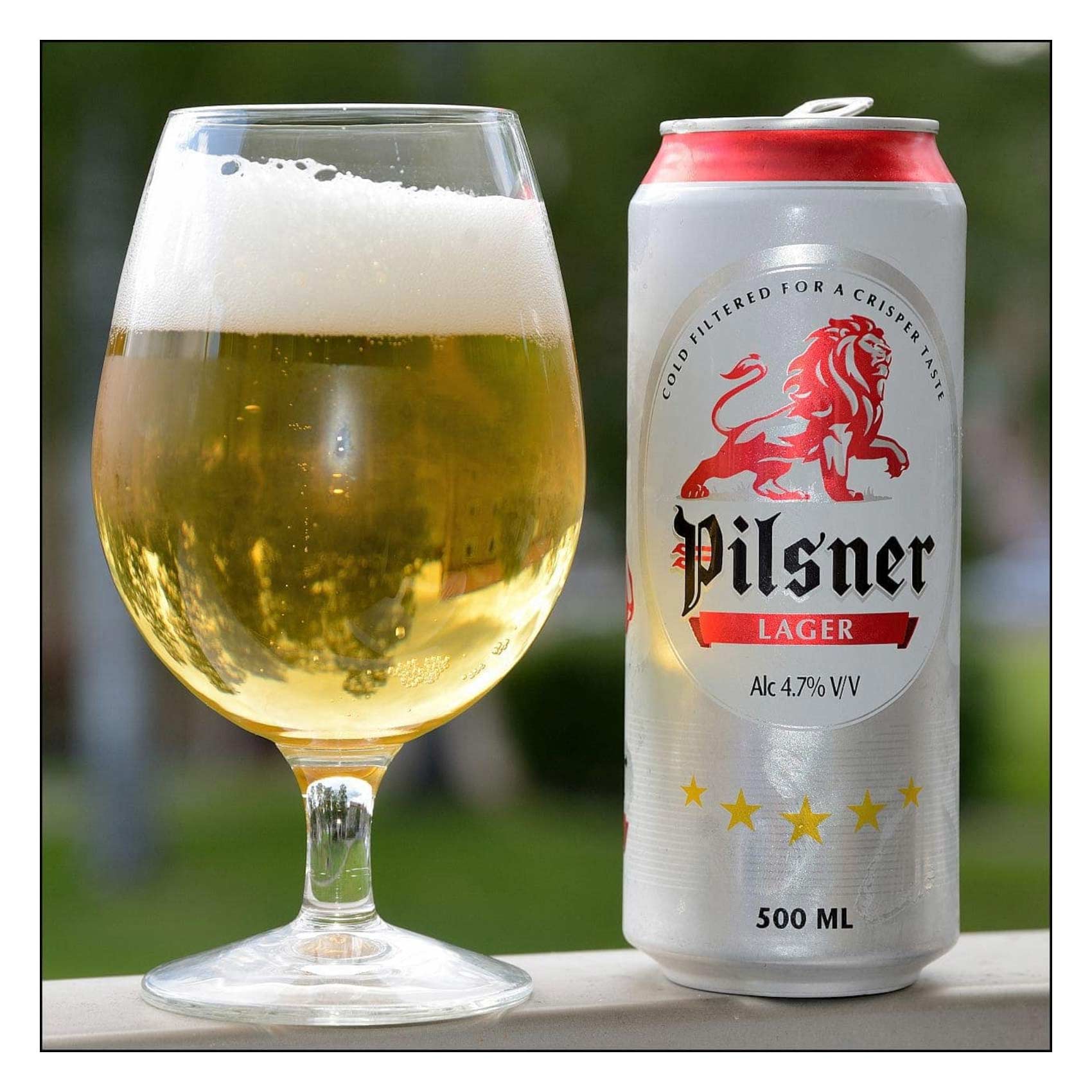 Pilsner Beer Can 500Ml