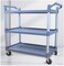Dr. Utility Rolling Cart Dr. Serving Trolleys Rolling Cart- Thick Plastic Hotel Collecting Service Trolley