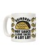 muGGyz Printed Ceramic Coffee Mug White