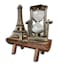 Retro Style Iron Hourglass Rotating Sand Timer Decorative Hourglass Style Hour Glass for Desk Decoration Birthday Gift