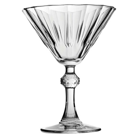 Pasabahce Diamond Goblet Glass Set - 238 Cc - 6 Pieces
