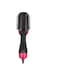 Anti-Static Hot Air Brush Black/Pink 35 x 10centimeter