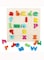 Generic Wooden Alphabet Puzzle Board