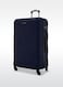 Cabin Size ABS Hardside Spinner Luggage Trolley 20 Inch Navy