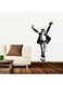 Spoil Your Wall Michael Jackson Wall Sticker Black