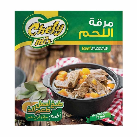 Chefy Mix Beef Bouillon - 18 gram