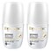 Beesline Whitening Deodorant Fragrance Free Roll-On White 50ml Pack of 2