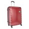 VIP Lisbon 4 Wheel Hard Luggage Bag Medium 22x50x69cm Red