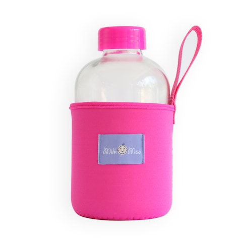 Milk&Moo Little Mermaid Kids Glass Water Bottles 20 oz, 600 ml Milk&Moo Little Mermaid Kids Glass Water Bottles 20 oz, 600 ml