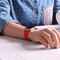 Wafi Compatible Apple Watch Band 42mm, 44mm, Soft Silicone Sport, Red
