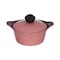 Neoflam Granite Cookware Pot - 28 cm - Pink marble