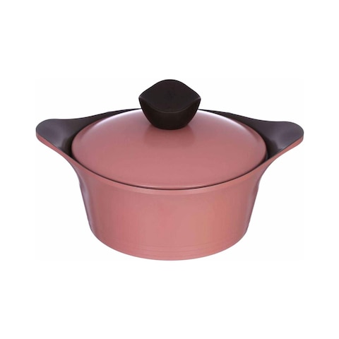 Neoflam Granite Cookware Pot - 28 cm - Pink marble