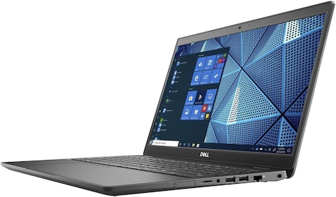 Dell Vostro 3510-VOS-8060-BLK Laptop - Core i5 2.40GHz, 8GB, 1TB Shared Win10Pro, FHD 15.6Inch, Black, English/Arabic Keyboard
