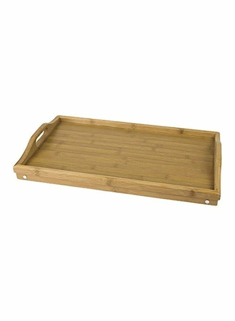 Wooden Tray Bamboo Bed Tray With Folding Legs Great For Kitchen, Hotels Bars, Coffee, Breakfast In Bed &amp; Tea - Wooden Table - Laptop Desk Table &ndash; Computer Table